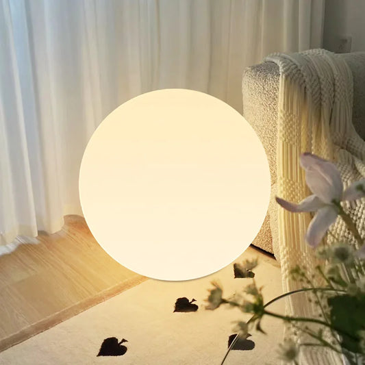 LED Ball Lamp RGB Tricolor Dimmable USB Rechargeable Globe Light for Home Decor