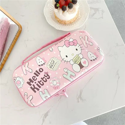 Pink Hello Kitty Nintendo Switch storage case with zipper, OLED/Lite compatible by FLIPSTYLEZLLC on Tampa Home & Garden Store