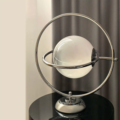 Minimalist Planet Desk Lamp Bauhaus Moon Glass Bedside Light Modern Home Decor