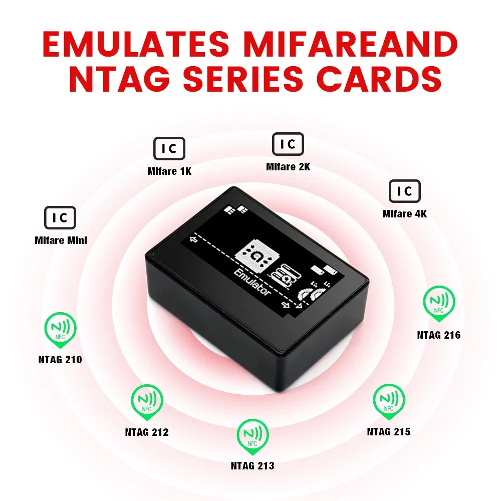 NFC simulator Pixl Emulator iNFC OLED Bluetooth device for Switch 3DS Wii U FLIPSTYLEZLLC on Tampa Home & Garden Store