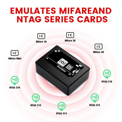 NFC simulator Pixl Emulator iNFC OLED Bluetooth device for Switch 3DS Wii U FLIPSTYLEZLLC on Tampa Home & Garden Store
