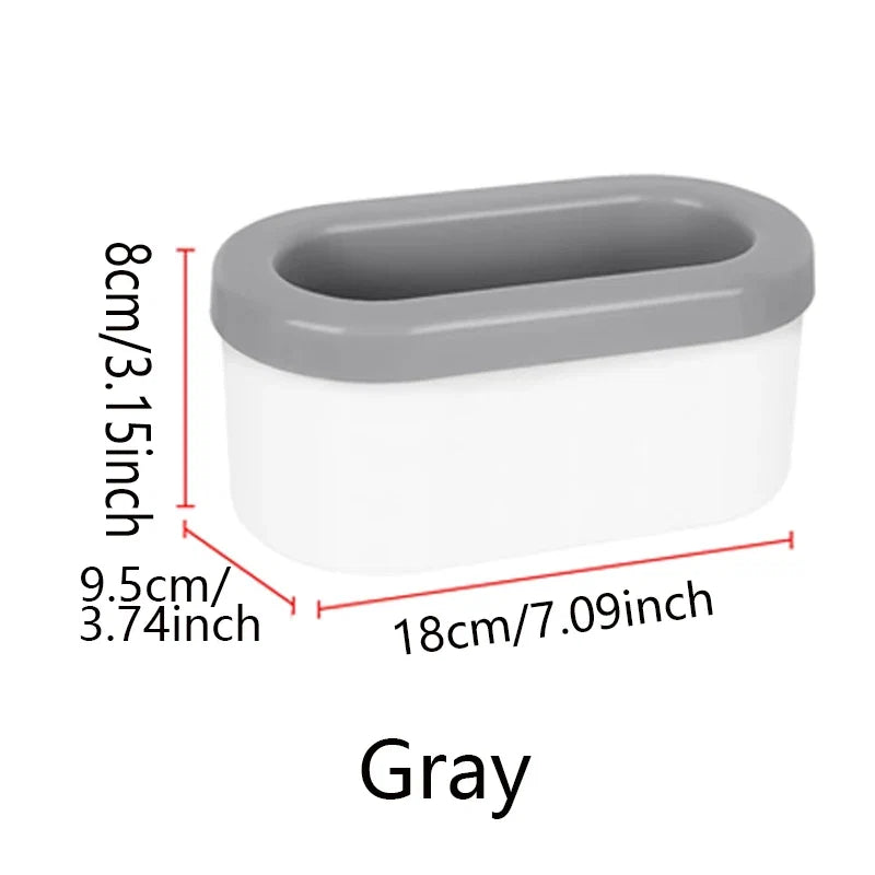Portable Round Silicone Ice Bucket and Mold