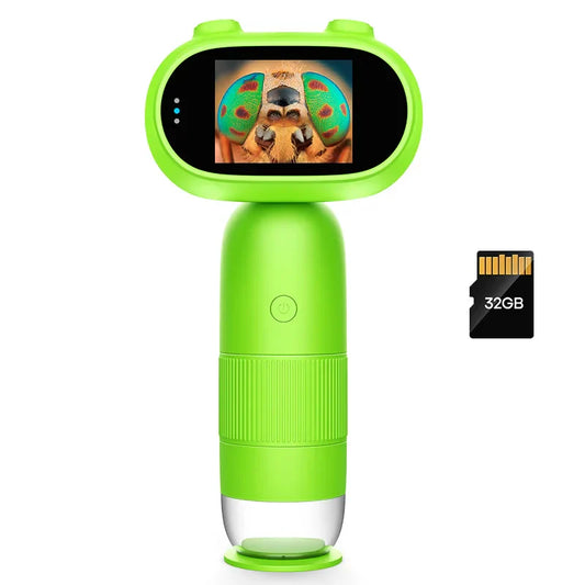 Kids Digital Microscope 1000X Handheld Microscope with LED Lights USB - Tampa Home & Garden Store