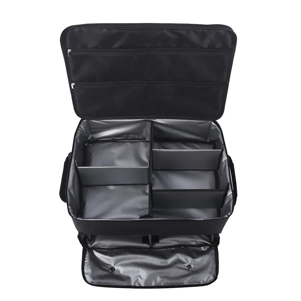 Golf Trunk Organizer EstaliosFit black waterproof car storage with multiple compartments on Tampa Home & Garden Store