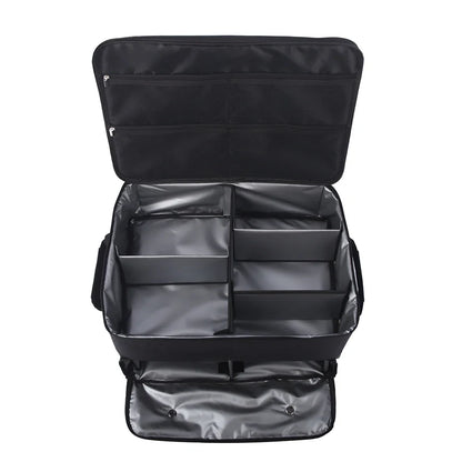 Golf Trunk Organizer EstaliosFit black waterproof car storage with multiple compartments on Tampa Home & Garden Store