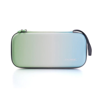DOBE Storage Case TNS-3173 Switch 2 EVA shell gradient green-blue, 12-slot card storage, wrist strap on Tampa Home & Garden Store