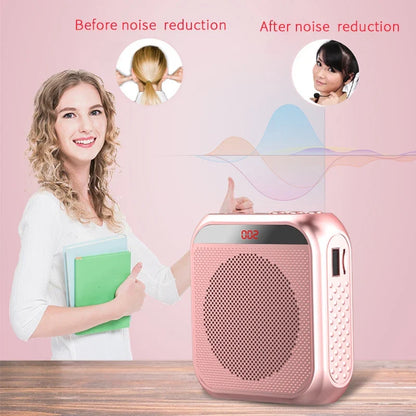 Pink portable microphone amplifier speaker for classrooms with USB port by UpTrend Deals on Tampa Home & Garden Store