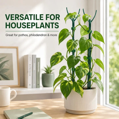 Tall Stackable Plant Support Stakes And Ties