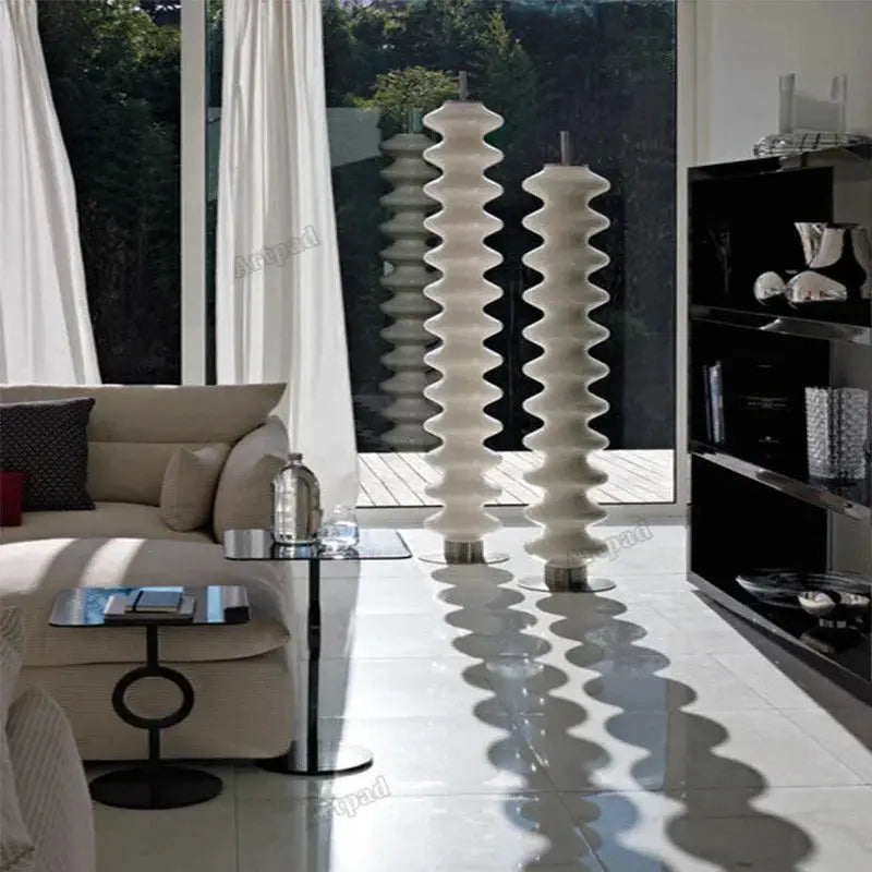 DecorBites Gourd Glass Floor Lamp Nordic