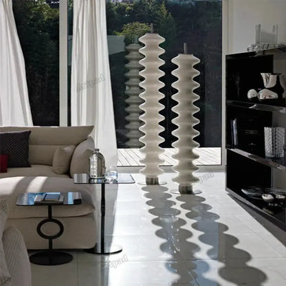 DecorBites Gourd Glass Floor Lamp Nordic