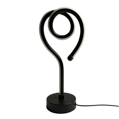 LED Water Ripple Nightlight USB Rechargeable RGB Table Lamp with Remote Control