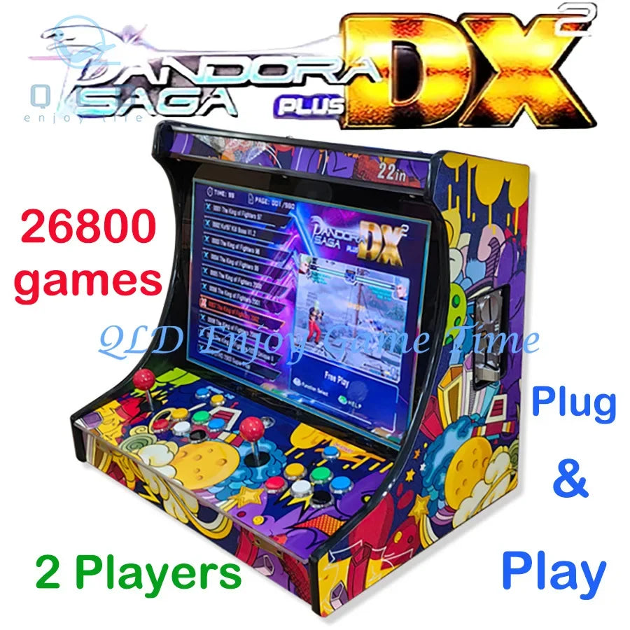 22in LCD bartop arcade with Pandora DX 26800-in-1, 2 players FLIPSTYLEZLLC on Tampa Home & Garden Store