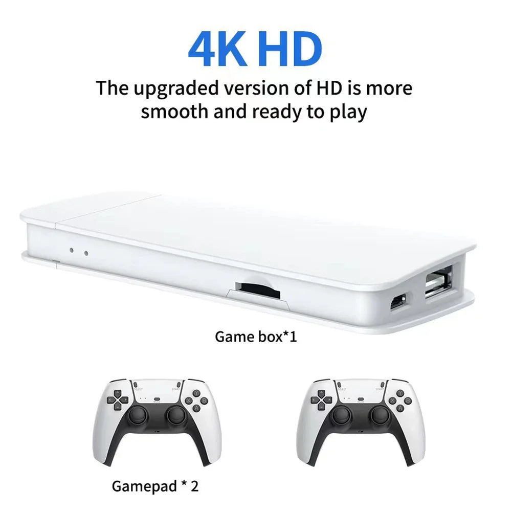 58000 Games handheld console 256GB 4K TV Wireless Gamepad white, includes 2 controllers on Tampa Home & Garden Store