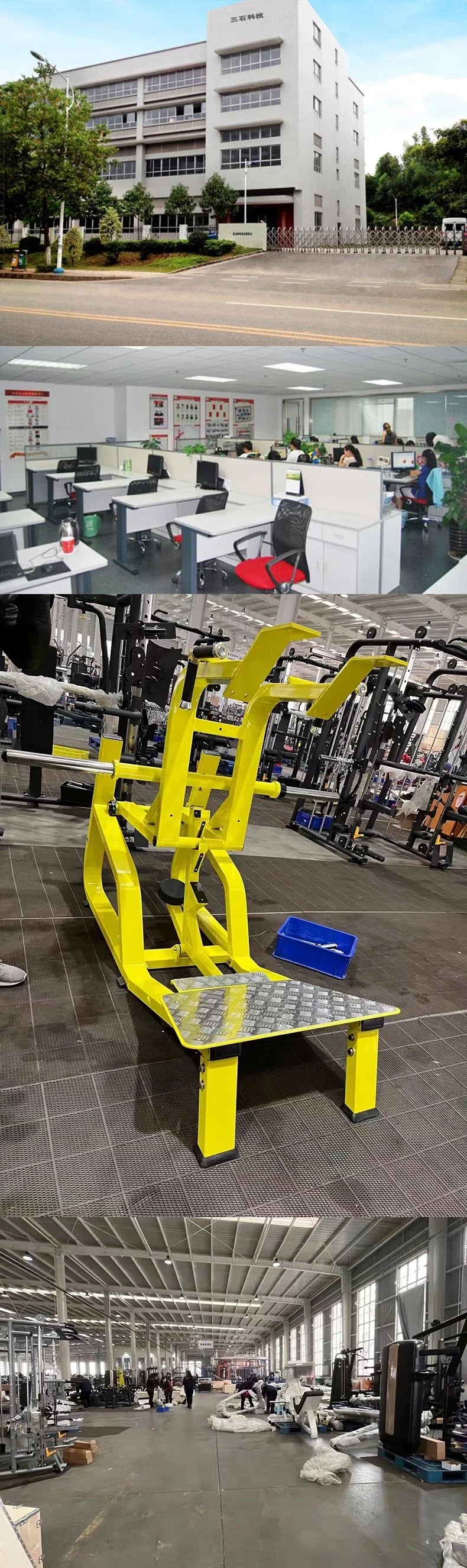 UpTrend Deals Multi-Function Weightlifting Bench, yellow adjustable home gym bench on Tampa Home & Garden Store