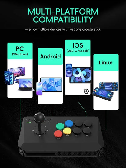 Data Frog arcade fighter stick for Windows Android iOS with Street Fighter joystick and buttons on Tampa Home & Garden Store