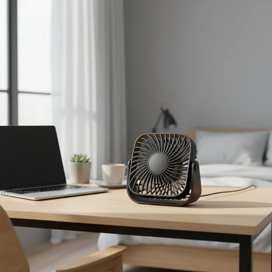Portable Hand Fan | Mini Handheld USB Fan with Efficient Airflow | Perfect for Travel and Desk Use - Tampa Home & Garden Store