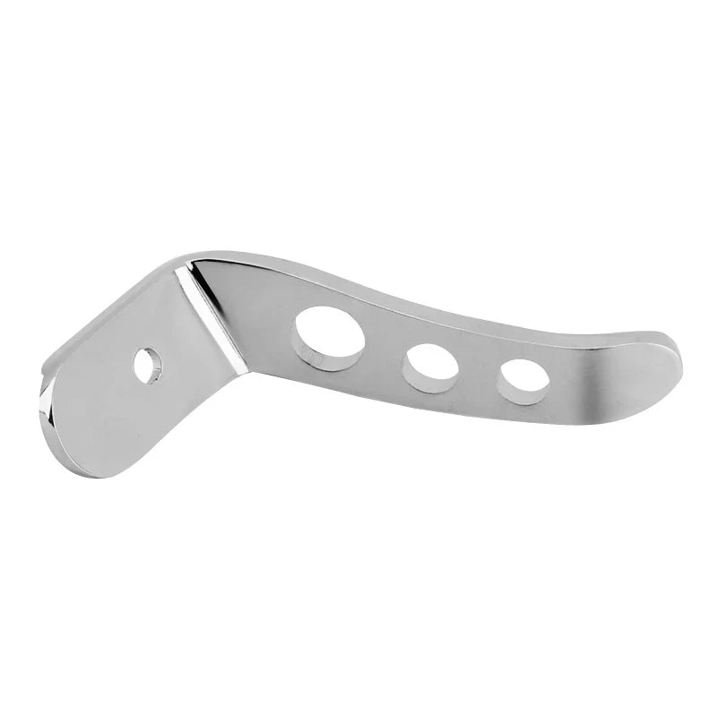 Stand Connector chrome metal bracket with four holes by BikerZoneZ for motorcycle outerwear on Tampa Home & Garden Store