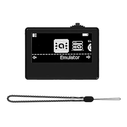 NFC Simulator Pixl Emulator iNFC OLED Bluetooth device with black braided lanyard on Tampa Home & Garden Store