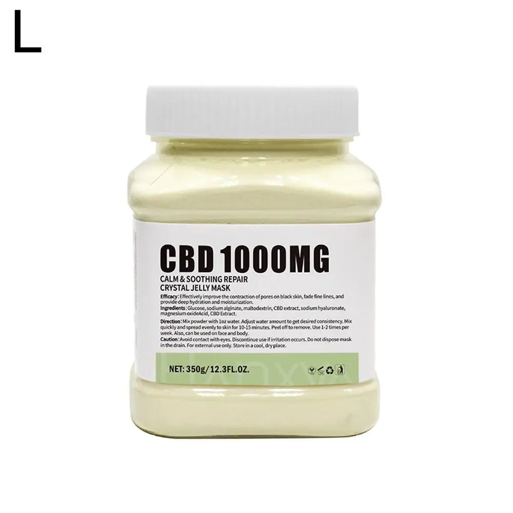 Silcy Skin CBD 1000MG Crystal Jelly Mask jar with white lid on Tampa Home & Garden Store
