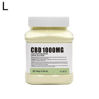 Silcy Skin CBD 1000MG Crystal Jelly Mask jar with white lid on Tampa Home & Garden Store