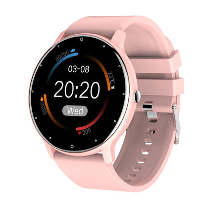 Men's Smart Watch UpTrend Deals rose gold watch face, pink band, touchscreen, waterproof on Tampa Home & Garden Store