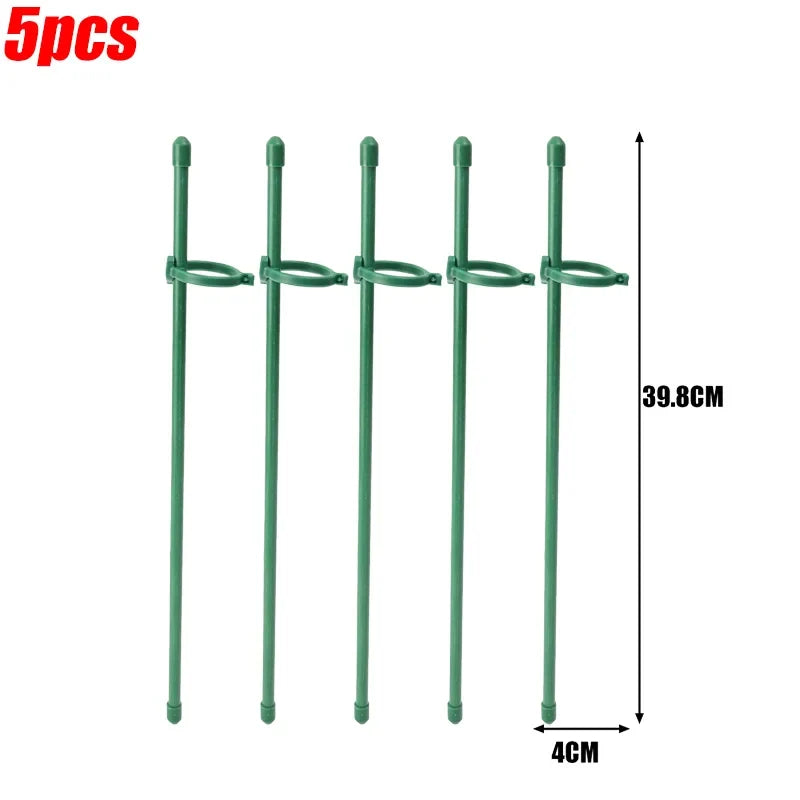 Adjustable Plant Support Bracket and Clip Holder