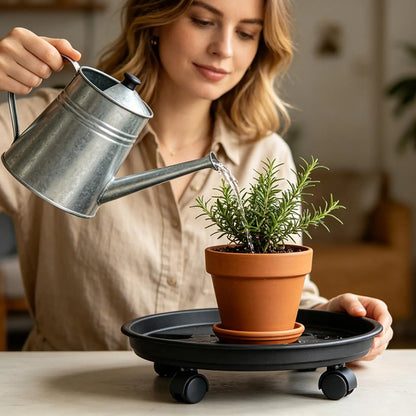 Heavy Duty Four Wheel Rolling Plant Pot Dolly