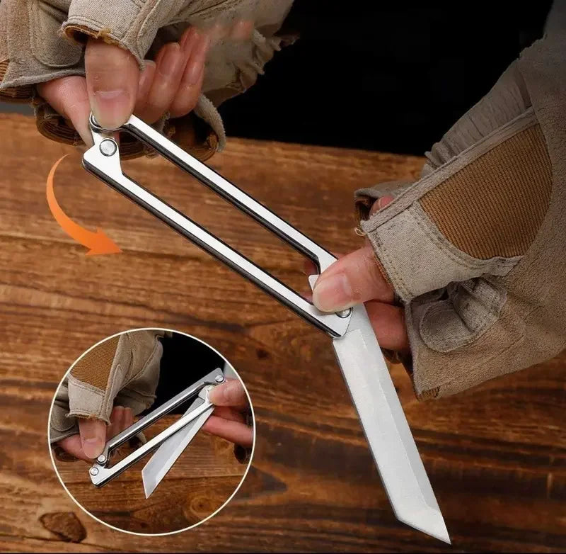 Portable Stainless Steel Folding Pocket Knife