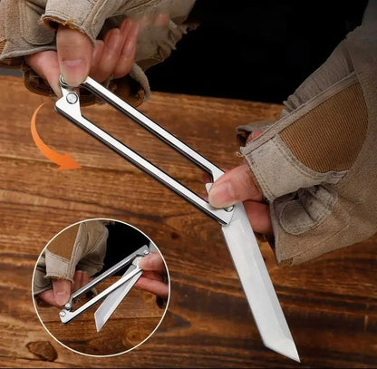 Portable Stainless Steel Folding Pocket Knife