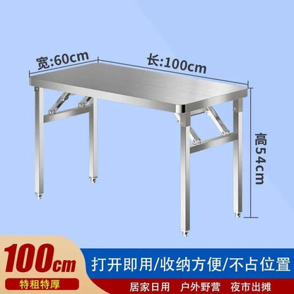 Folding Metal Camping and Picnic Garden Table