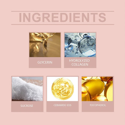 Collagen Overnight Wrapping Peel Off Facial Mask ingredients glycerin, hydrolyzed collagen on Tampa Home & Garden Store