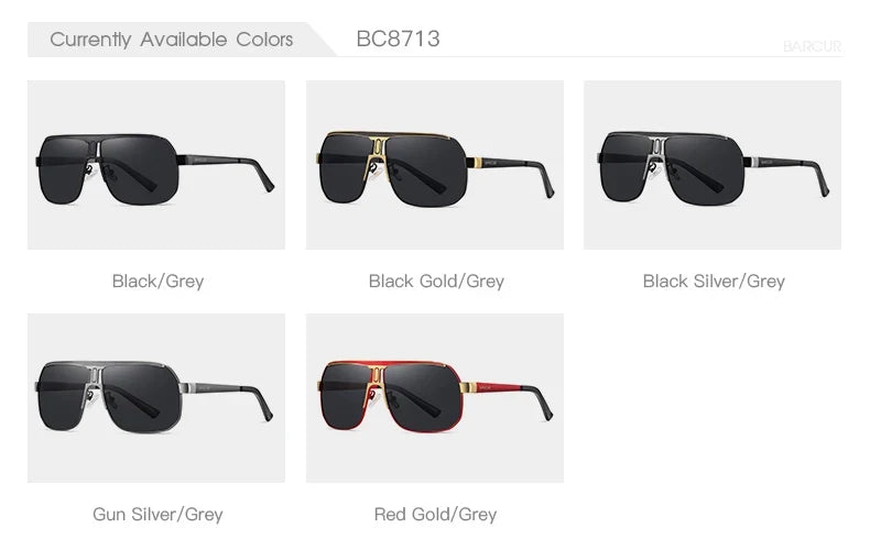 Barcur Polarized Hiking Glasses for Men and UV400