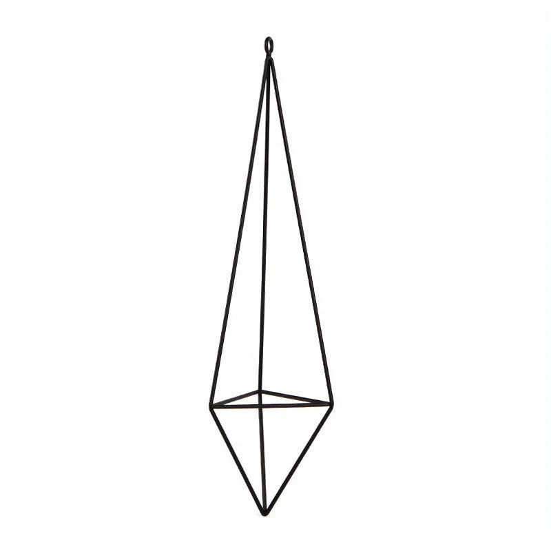 4 Metal Geometric Air Plant Stands for Home Decor