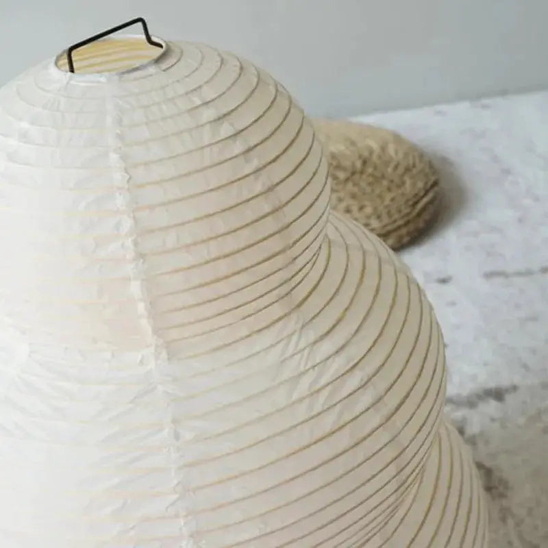 Japanese Rice Paper Floor Lamp Wabi Sabi Lantern