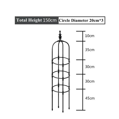 Climbing Plant Support Frame and a Garden Stand