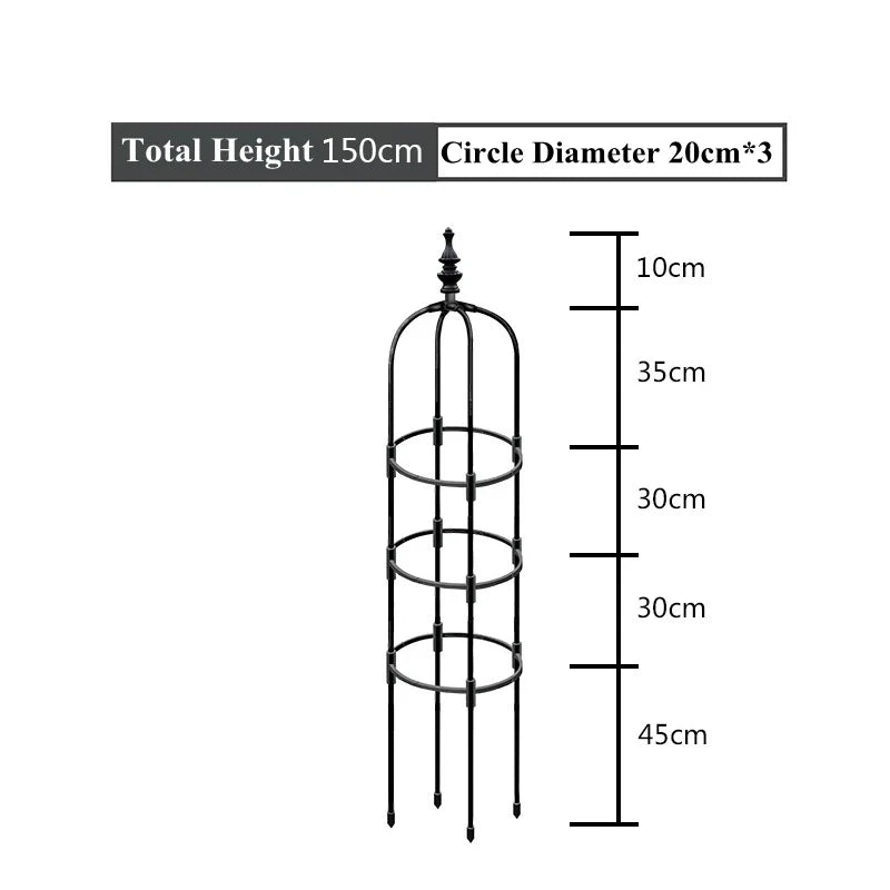 Plant Climbing Support Frame and Garden Trellis