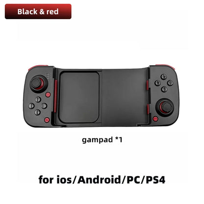 D3 Mobile Gamepad Controller in black and red with dual joysticks for iOS/Android/PC/PS4 on Tampa Home & Garden Store