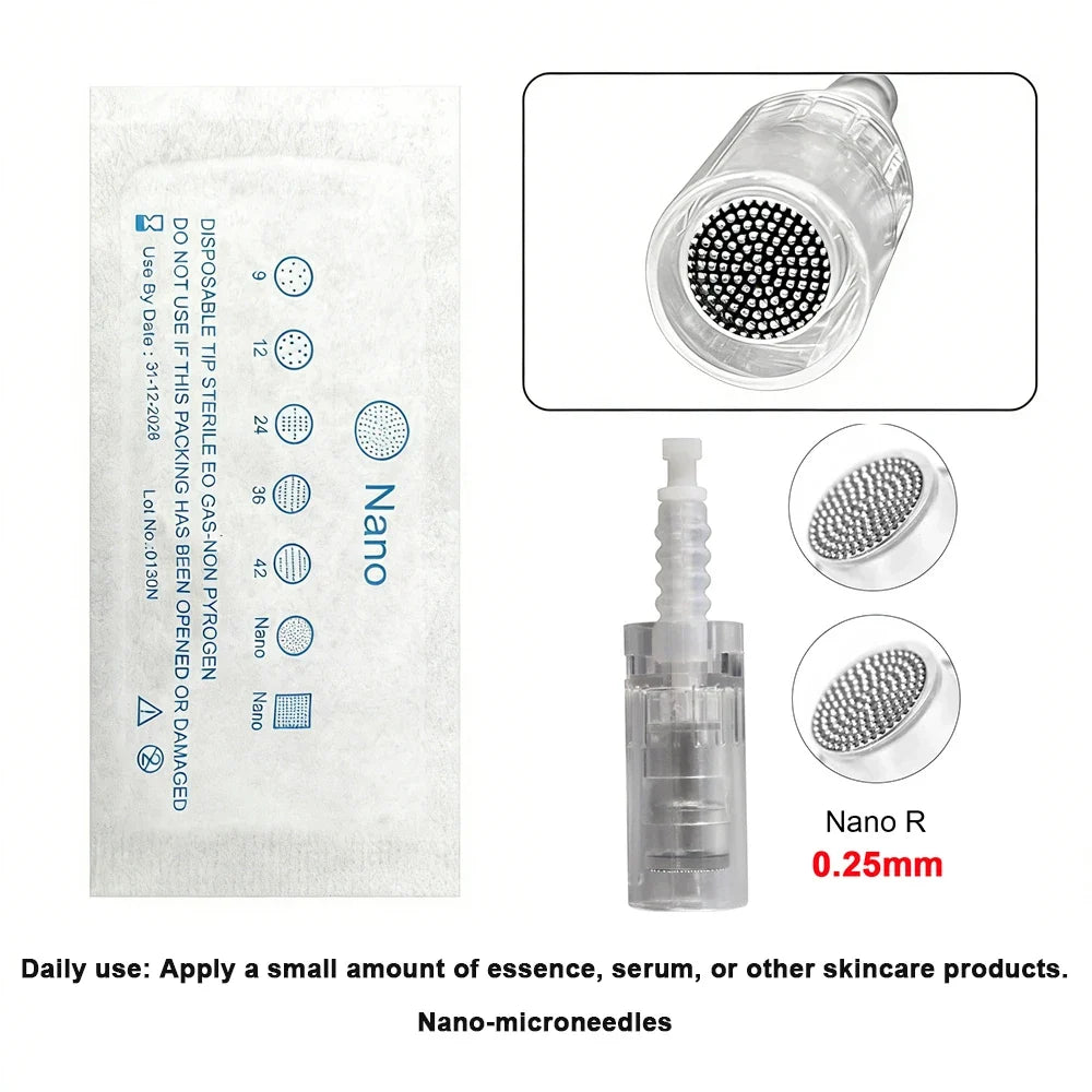 Silcy Skin Korea 8ml Salmon DNA Gold Ampoule Serum Kit with 0.25mm nano microneedles on Tampa Home & Garden Store
