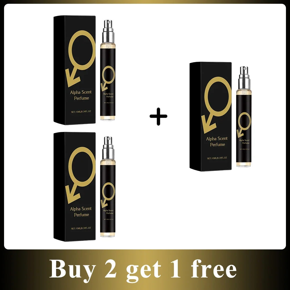Silcy Skin Alpha Scent Perfume set of 3 pheromone fragrances for men, long lasting spray on Tampa Home & Garden Store