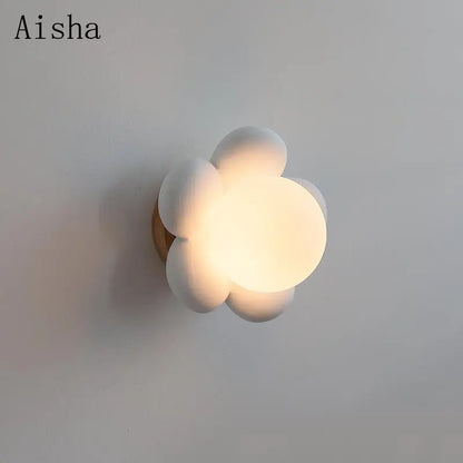 DecorBites Kids Amusement Park Flower LED Wall Lamp flower-shaped warm-white wall light for kids on Tampa Home & Garden Store