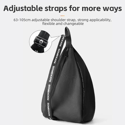 Motorcycle helmet backpack black ROCKBROS with strap on Tampa Home & Garden Store