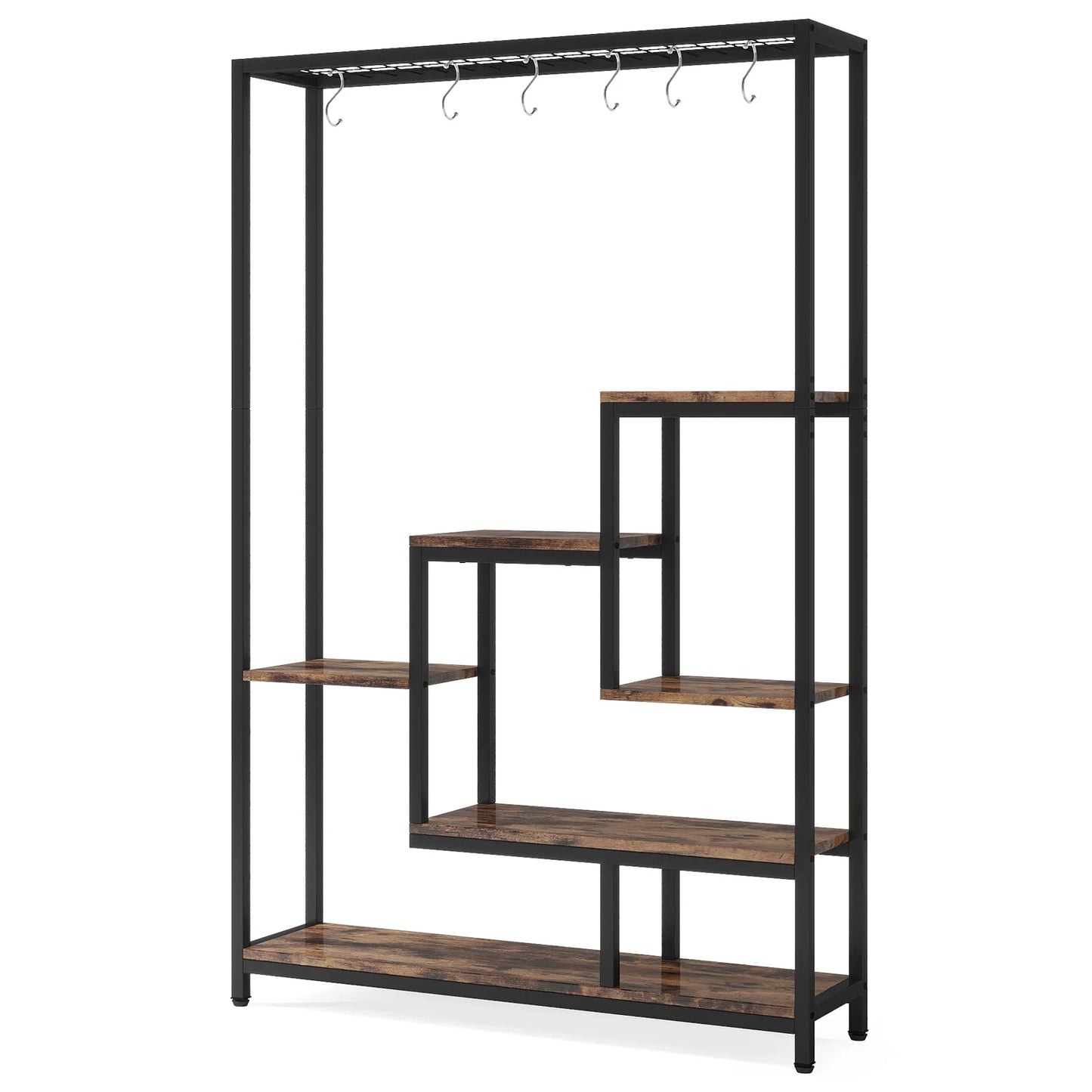 5 Tier Indoor Plant Stand and Large Shelves