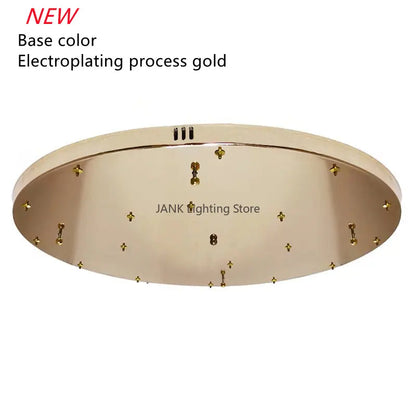 DecorBites LED Pendant Light round gold electroplated ceiling mount with screws on Tampa Home & Garden Store