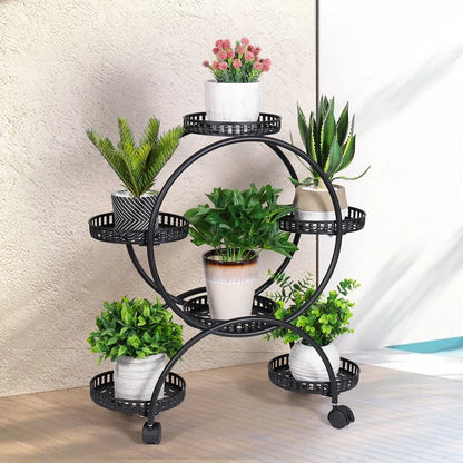 Heavy Duty Plant Stand And Lockable Wheels For