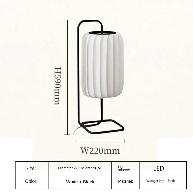 DecorBites Japanese Style LED Floor Lamp