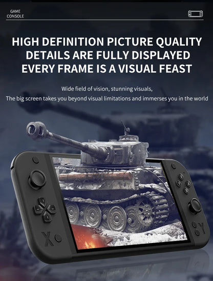 G90 handheld game console with 7-inch display, 64GB retro arcade device by UpTrend Deals on Tampa Home & Garden Store