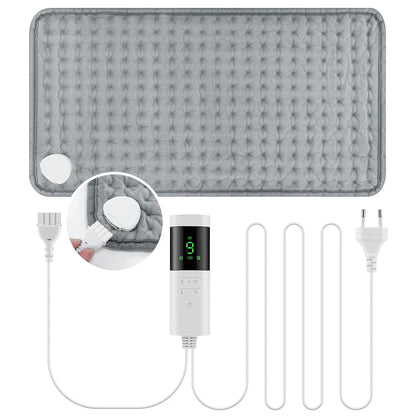 Silcy Skin 30x60 cm heating pad for back, gray washable with 9 temp/4 timer, controller on Tampa Home & Garden Store