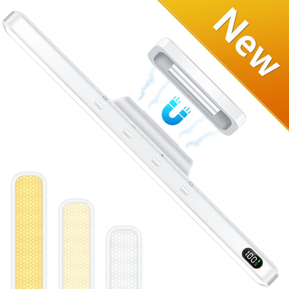 LumaGlow | Rechargeable Dimmable Night Light with 3-Color LED Cabinet Lighting