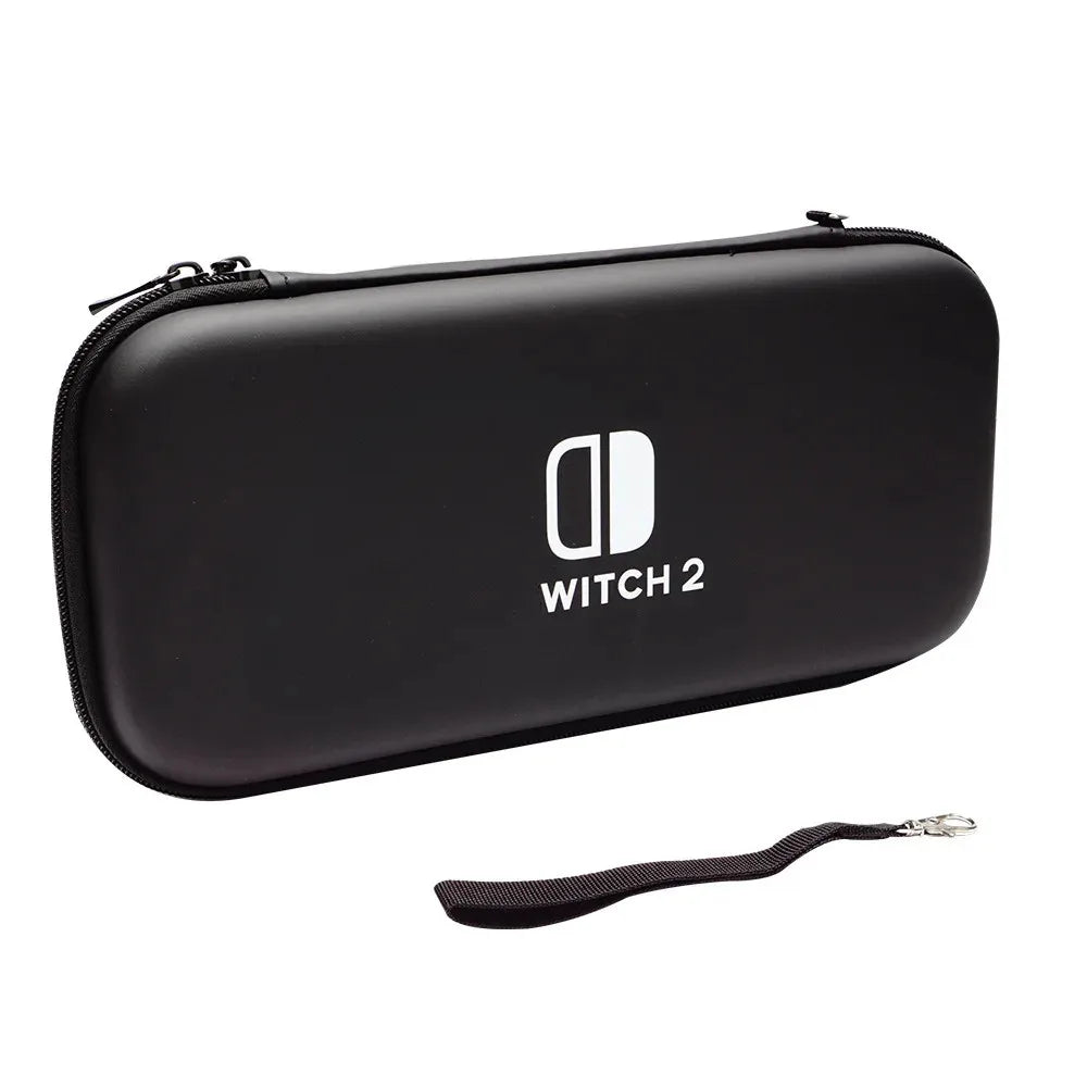 Hard shell black NS 2 console case with zipper, waterproof travel storage and wrist strap on Tampa Home & Garden Store