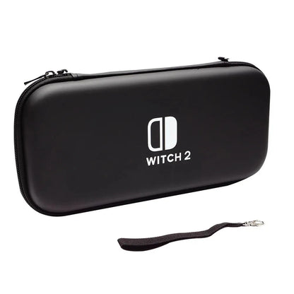 Hard shell black NS 2 console case with zipper, waterproof travel storage and wrist strap on Tampa Home & Garden Store